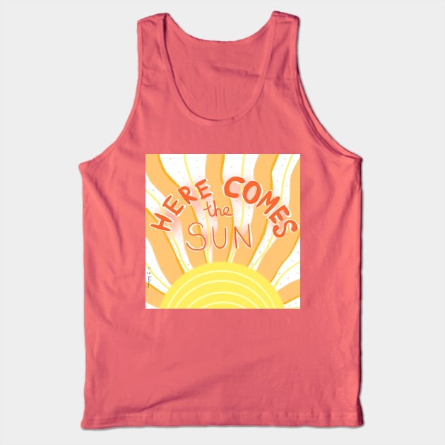 Here comes the sun Tank Top by Charlotsart